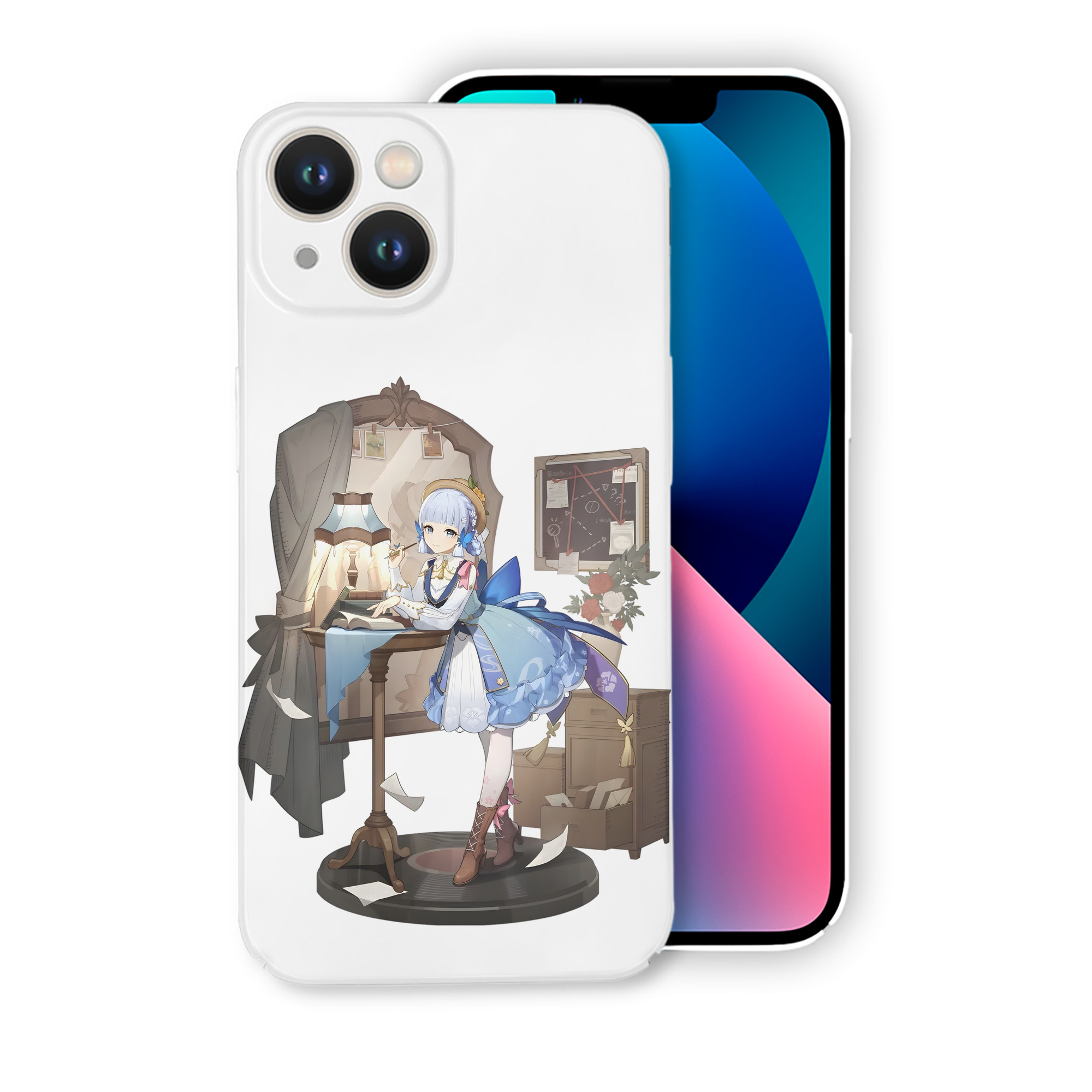 げんし神 神里綾華 神宮寺レン genshin Kamimiya Ren 【iPhone 14シリーズ対応】ハードケース